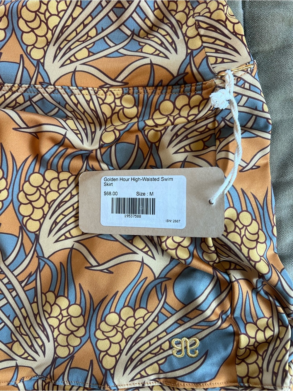 Albion Golden Hour High-Waisted Swim Skirt NWT - Picture 6 of 8